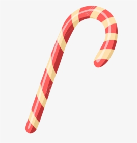 Candy Cane Clipart Colorful Free On Transparent Png - Doce Vetor Pirulito, Png Download, Transparent PNG