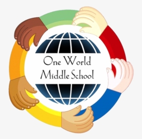 One World Middle School Logo - One World Middle School At Edenwald, HD Png Download, Transparent PNG