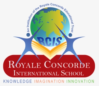 Royale Concorde International School - Royale Concorde Pu College Logo, HD Png Download, Transparent PNG