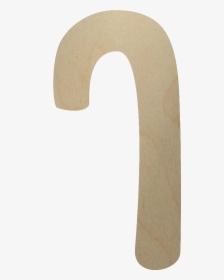 Wooden Candy Cane Shape - Wooden Candy Cane, HD Png Download, Transparent PNG
