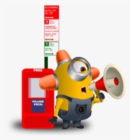 Minions Working In The Office, HD Png Download, Transparent PNG