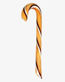 Black And Orange Candy Cane, HD Png Download, Transparent PNG