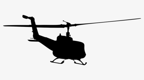 Uh 1 Huey Silhouette, HD Png Download, Transparent PNG