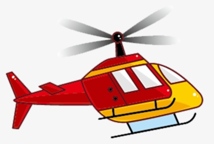 Helicopter Rotor Airplane - Helicoptero Clipart, HD Png Download, Transparent PNG
