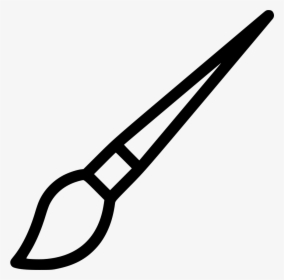 Paint Brush - Paint Brush Easy Drawing, HD Png Download, Transparent PNG