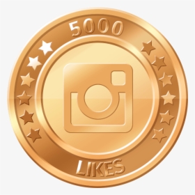 Get 5000 Instagram Likes - 1000 Gold Folowers Instagram Png, Transparent Png, Transparent PNG