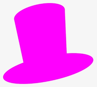 Pink,purple,clip Art,costume Accessory,violet,costume - Pink Top Hat Clipart, HD Png Download, Transparent PNG