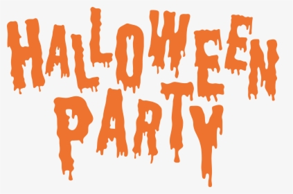 Halloween Party Clipart - Halloween Party Black And White Clipart, HD Png Download, Transparent PNG