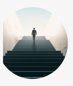 Stairs Silhouette Png - Step Up Stairs, Transparent Png, Transparent PNG