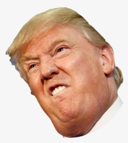 Angry Side Face Trump - Donald Trump Face Transparent, HD Png Download, Transparent PNG