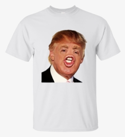 Trump Face T-shirt - T-shirt, HD Png Download, Transparent PNG