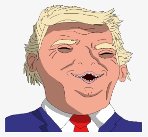 Transparent Donald Trump Head Png - Trump Caricature 3d, Png Download, Transparent PNG
