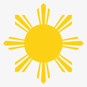 Sun, Rays, Yellow - Philippine Flag Sun Face, HD Png Download, Transparent PNG