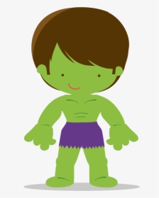 Hulk Kids Png - Vingadores Cute Png Hulk, Transparent Png, Transparent PNG