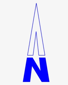 North Arrow Orienteering Clipart By Morits - سهم الشمال N, HD Png Download, Transparent PNG