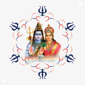 God Clipart Shiva Parvati - Siva Parvathi Images Png, Transparent Png, Transparent PNG