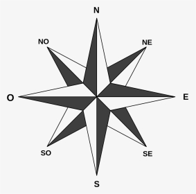 16 Point Compass, HD Png Download, Transparent PNG