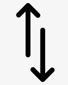 North & South Pointing Arrows - North And South Arrow, HD Png Download, Transparent PNG