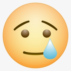 Crying Emoji 1png - Happy With Tears Emoji, Transparent Png, Transparent PNG