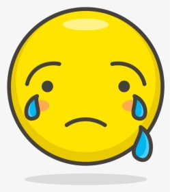Transparent Cry Face Png - Crying Face Clipart, Png Download, Transparent PNG