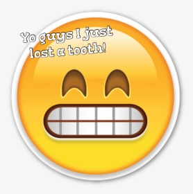Emoji Emoticon Whatsapp Smiley - Transparent Background Nervous Emoji, HD Png Download, Transparent PNG