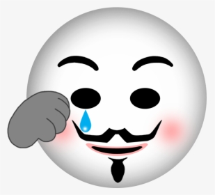 Anonymouscry Discord Emoji - Anonymous Emoji, HD Png Download, Transparent PNG