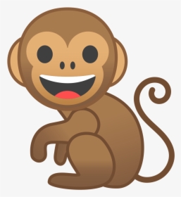 Monkey Icon - Monkey Emoji, HD Png Download, Transparent PNG