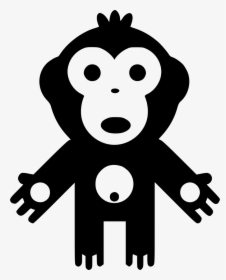 Monkey - Monkey Icon Png, Transparent Png, Transparent PNG