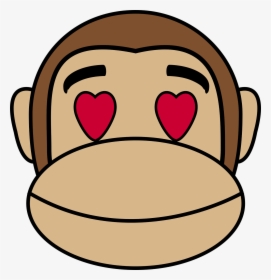 Transparent Monkey Face Emoji Clipart, HD Png Download, Transparent PNG