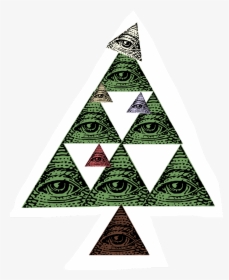#illuminati Its The Illuminati Tree - Triangle, HD Png Download, Transparent PNG