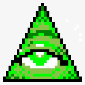 Illuminati Pixel Art Clipart , Png Download - Pixel Art Illuminati, Transparent Png, Transparent PNG