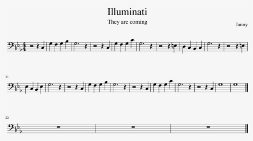 Illuminati Violin Sheet Music, HD Png Download, Transparent PNG
