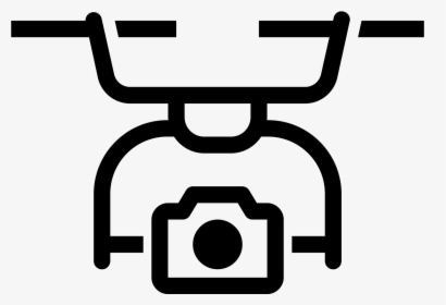 Drone Clipart Camera Icon - Drone Svg, HD Png Download, Transparent PNG