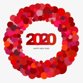 Happy New Year 2020 Png Image - Circle, Transparent Png, Transparent PNG