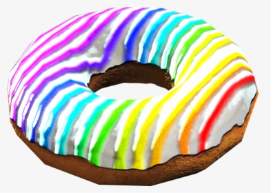 Nukapedia The Vault - Rainbow Donut, HD Png Download, Transparent PNG