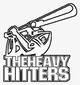 Heavy Hitter Logo Black Stroke - Dj Heavy Hitter Logo, HD Png Download, Transparent PNG
