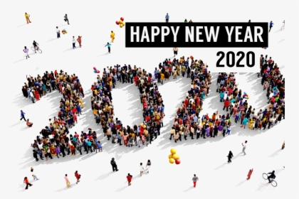 Happy New Year 2020 Png Free Image - Happy New Year 2020, Transparent Png, Transparent PNG