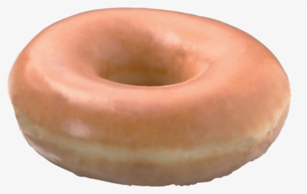 Transparent Doughnut Clipart - One Krispy Kreme Glazed Donut, HD Png Download, Transparent PNG