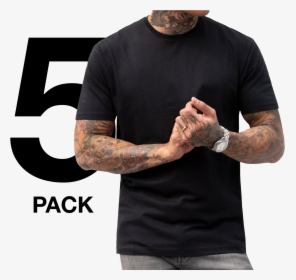 Tshirt 5 Pack Text New - Shirts Png, Transparent Png, Transparent PNG