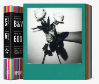Impossible Instant Black And White Film With Hard Color - Color Frames Polaroid Black White, HD Png Download, Transparent PNG