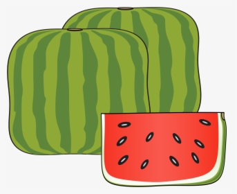 Cubical Watermelon Clip Arts - Watermelon, HD Png Download, Transparent PNG