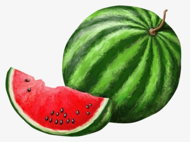 Watermelon Png Background - Watermelon, Transparent Png, Transparent PNG