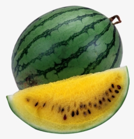 Watermelon Png Image Hd - Yellow Watermelon Png, Transparent Png, Transparent PNG