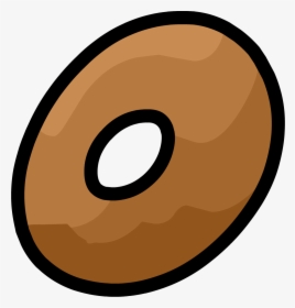Transparent Png Cartoon Brown Donut, Png Download, Transparent PNG