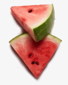 Fresh Watermelon Cut Into Pieces - Watermelon Top View Png, Transparent Png, Transparent PNG