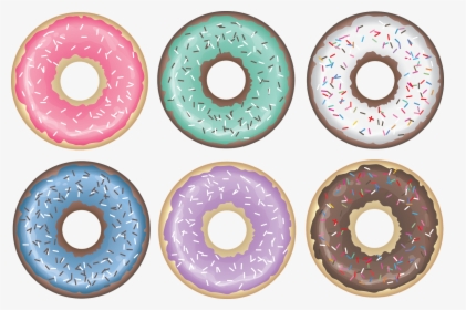 Donut Clipart Tumblr - Donuts Drawing Png, Transparent Png, Transparent PNG