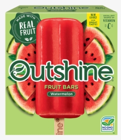 Outshine Watermelon Fruit Bars 6 Ct Box - Outshine Popsicles, HD Png Download, Transparent PNG