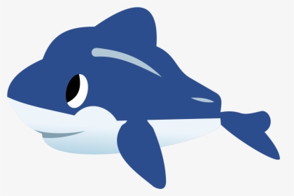 Dolphin Clip Arts - Binatang Laut Kartun Png, Transparent Png, Transparent PNG