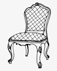 Chair Drawing Png, Transparent Png, Transparent PNG