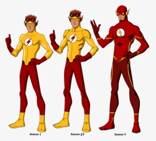 Download Free Png Kid Flash Png Image - Young Justice Kid Flash Wally West, Transparent Png, Transparent PNG